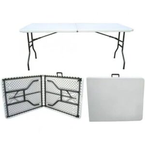 1.8m Rectangle Plastic Foldable Table