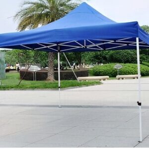 3m x 3m Heavy Duty Pyramid Gazebo (Blue)