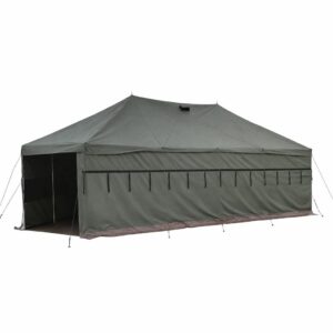 5m x 10m Army Canvas Tent Heavy Duty Ripstop Waterproof 20-25 Person