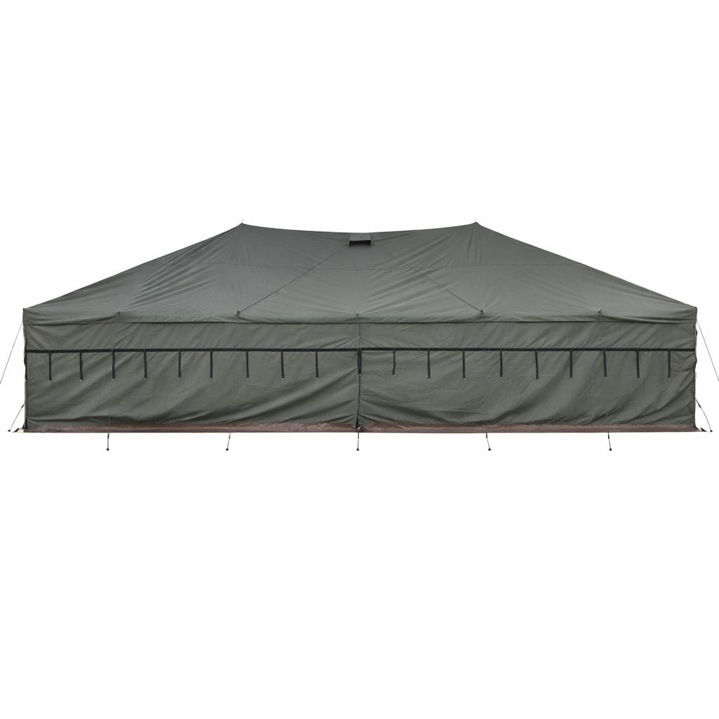 5m x 10m Army Canvas Tent Heavy Duty Ripstop Waterproof 20-25 Person - Image 3