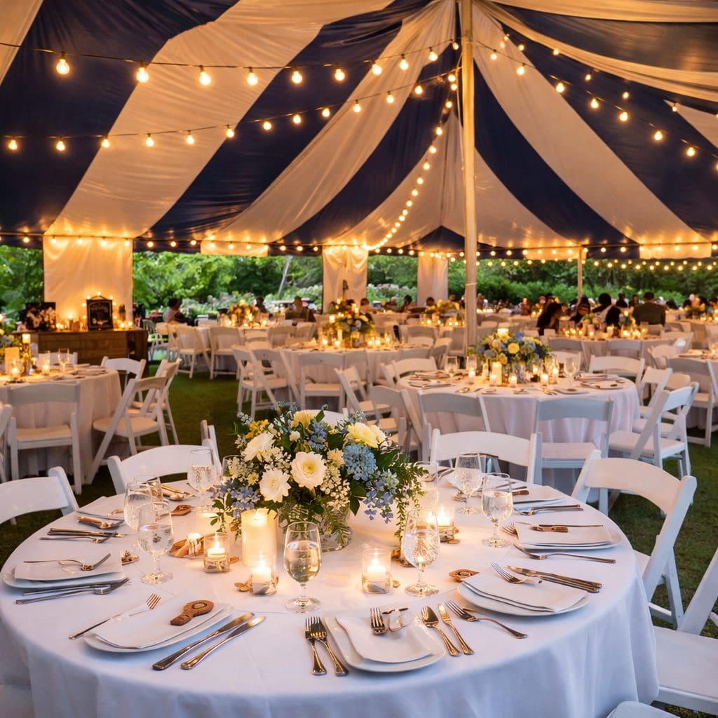6m x 12m PVC Marquee Tent Heavy Duty Waterproof Event Tent - Image 4