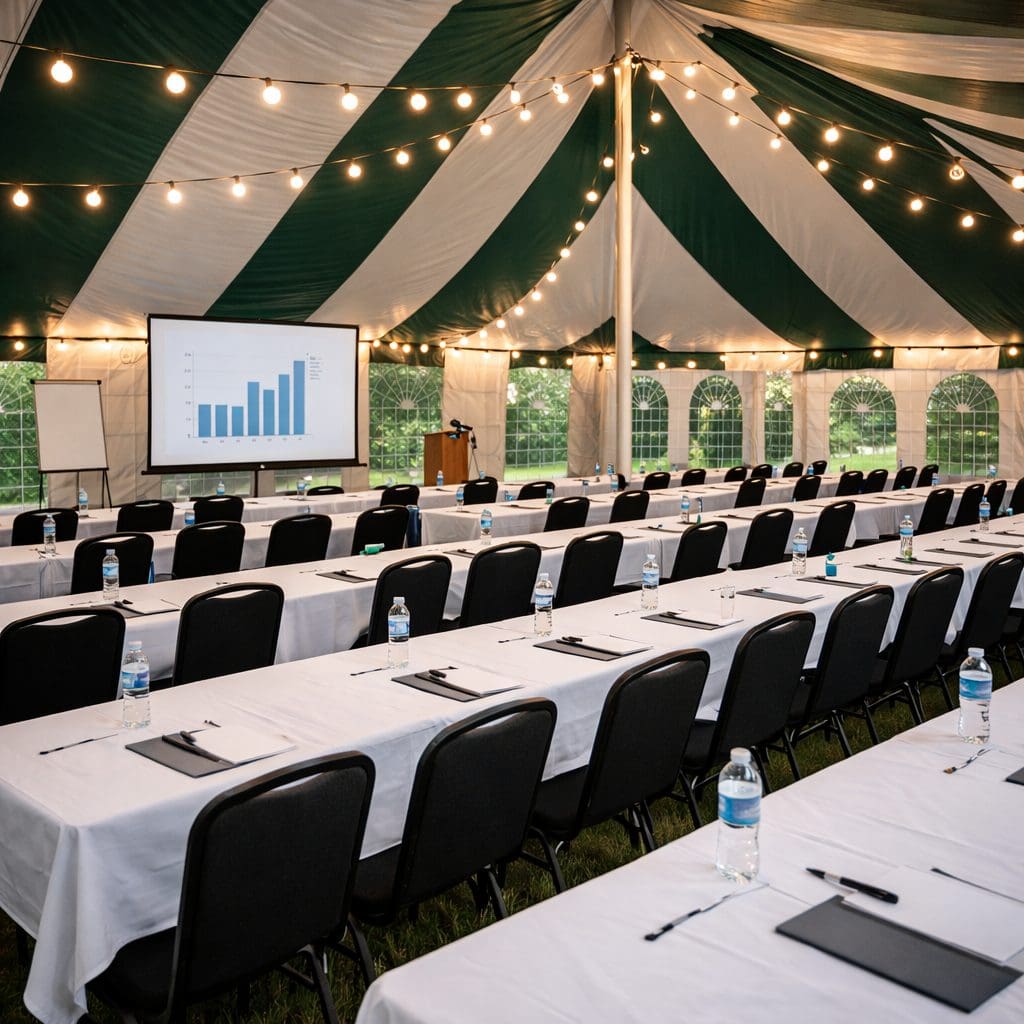 7m x 12m PVC Marquee Tent Heavy Duty Waterproof Event Tent - Image 6