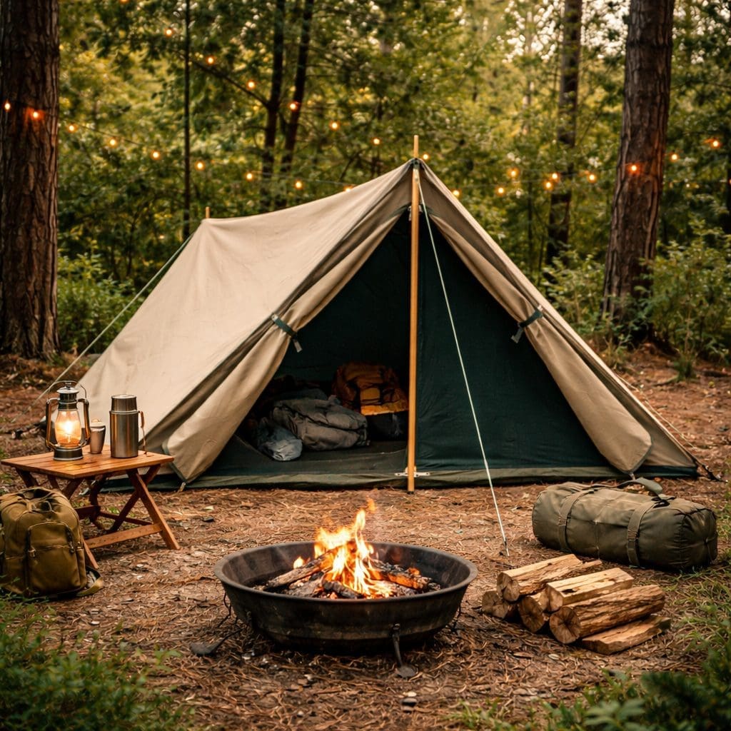 Canvas Cottage Tent Waterproof Camping Tent South Africa - Image 2